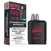Level X Flavour Beast Boost Pod - Strawberry Cherry Watermelon available on Canada online vape shop